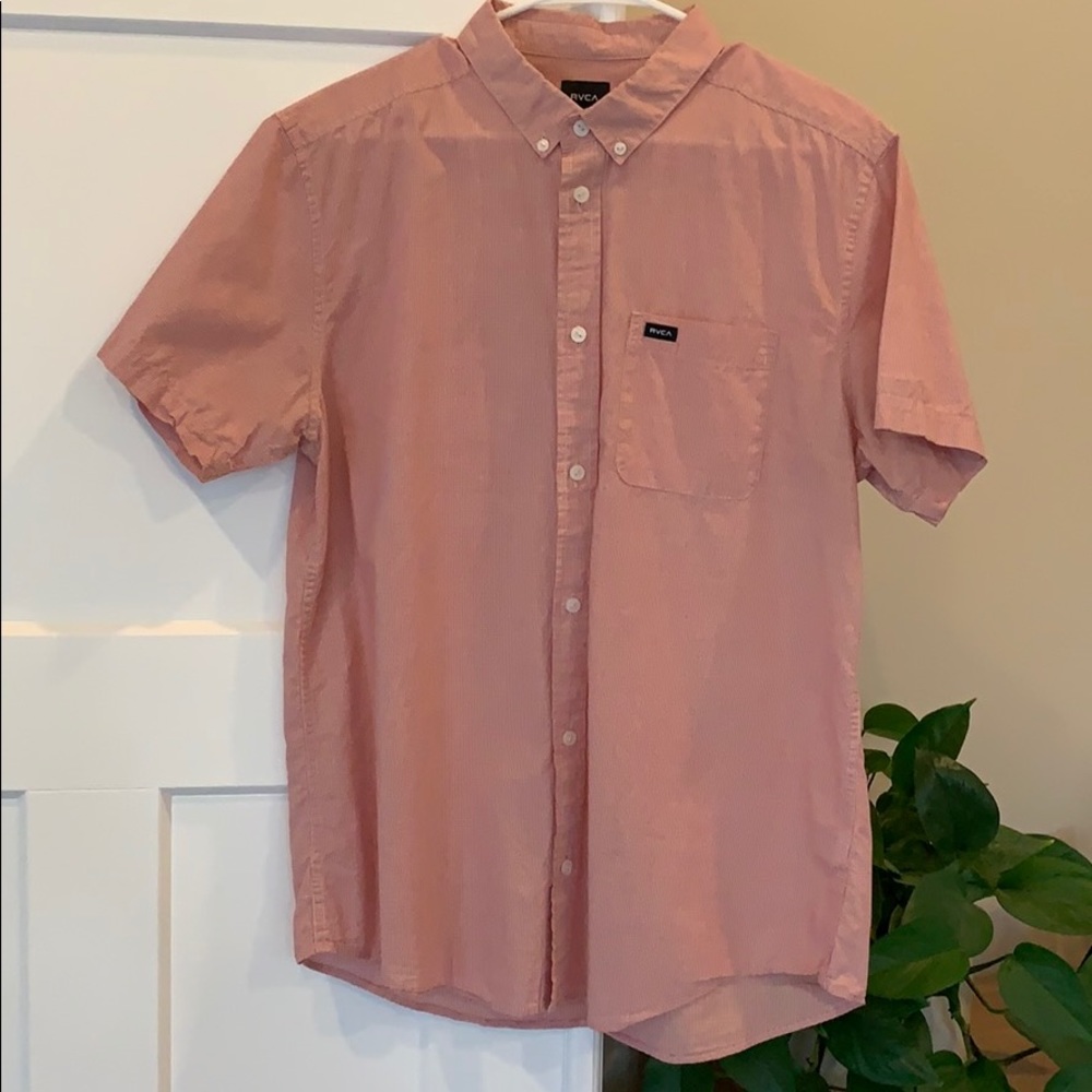 RVCA Lightweight Short Sleeve Button Down